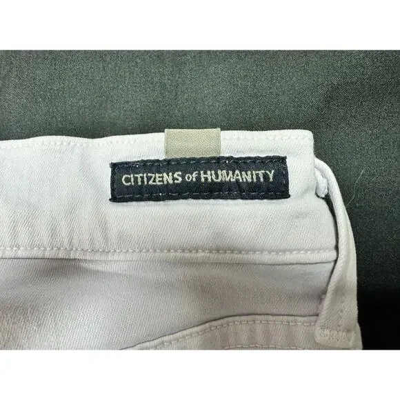 COH Women's Rocket Crop High Rise Skinny Light Purple Denim Jeans  Size 28x25.5* - Picture 4 of 9